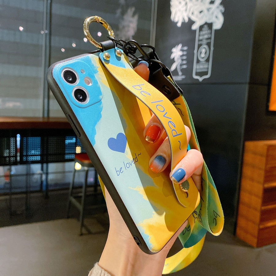 Wristband iPhone Case – Watercolor Camo Print