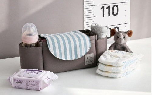 Baby Stroller Organizer – Hanging Nappy Storage