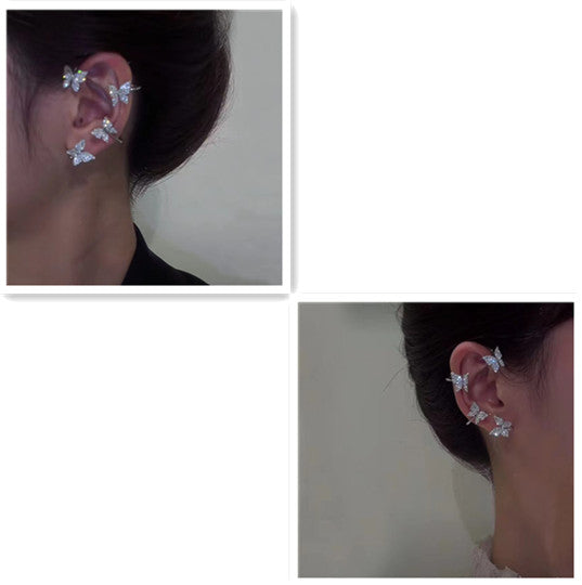 Butterfly Earrings – Clip-On and Hook Styles
