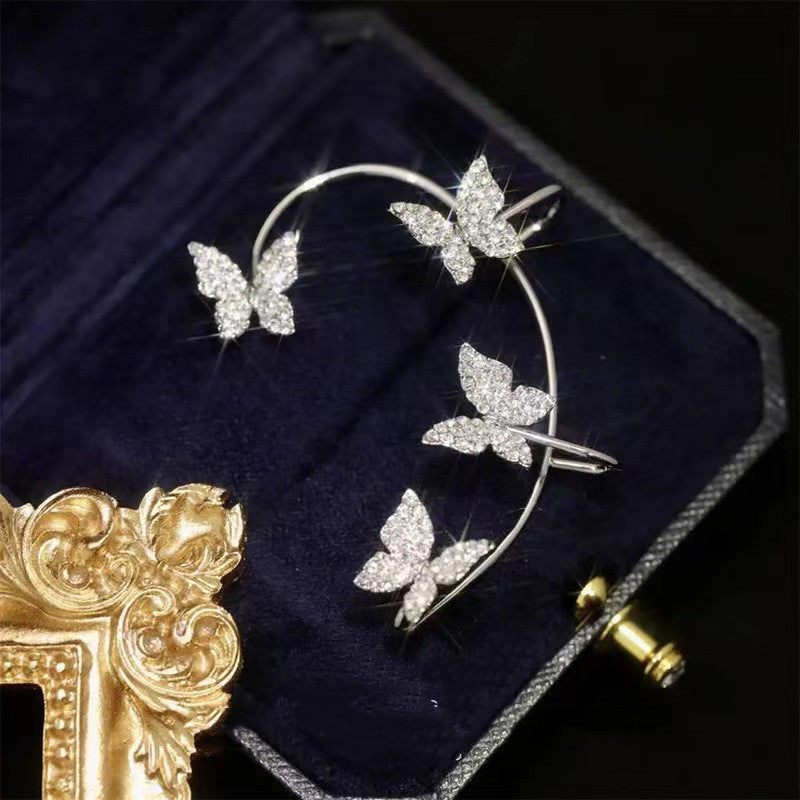 Butterfly Earrings – Clip-On and Hook Styles
