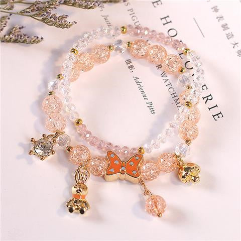 Dainty Korean Crystal Bracelet – Everyday Sparkle