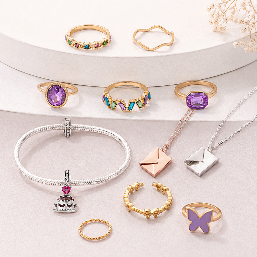 Mix & Match Jewelry Bundle – Rings, Bracelets & Necklaces