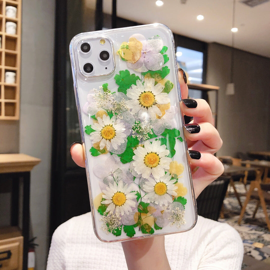 Preserved Flower iPhone Case – Real Flowers in Resin