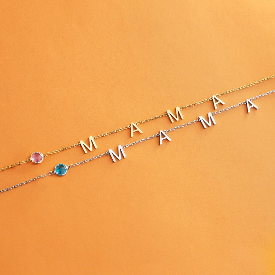 Minimalist Initial Necklace – Custom Letter Pendant