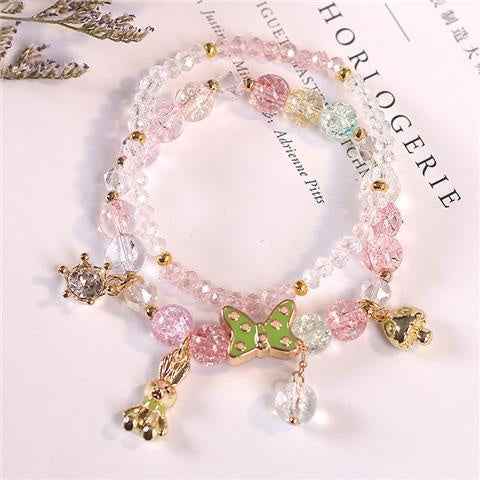 Dainty Korean Crystal Bracelet – Everyday Sparkle