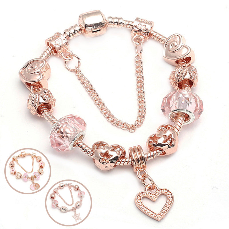 Rose Gold Butterfly Bracelet – True-to-Size Lengths
